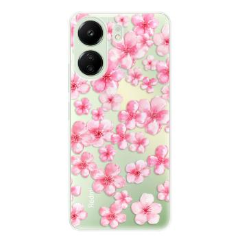 Odolné silikonové pouzdro iSaprio - Flower Pattern 05 - Xiaomi Redmi 13C