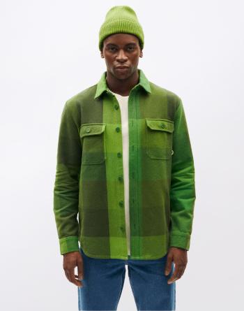 Thinking MU Lucas Central Blanket Overshirt MULTICOLOR M