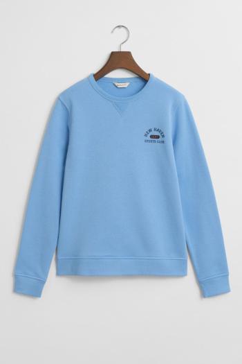 MIKINA GANT GRAPHIC C-NECK SWEAT DREAM BLUE