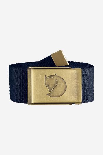 Pásek Fjallraven Canvas Brass tmavomodrá barva, F77297.555-555