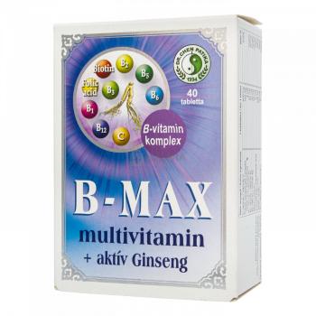 Dr. Chen B-Max multivitamin +aktív Ginseng tabletta 1000 mg 40 db