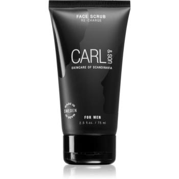 Carl & Son Face Scrub čisticí peeling pro muže 75 ml