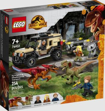 LEGO Jurassic World 76951 Přeprava pyroraptora a dilophosaura