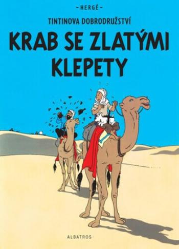 Tintinova dobrodružství Krab se zlatými klepety - Herge