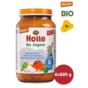 HOLLE BIO Zeleninové rizoto 6× 220 g (7640104955627)