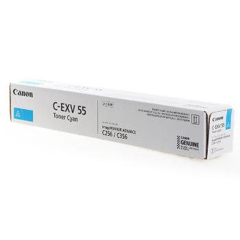 CANON CEXV-55 C - originální toner, azurový, 18000 stran