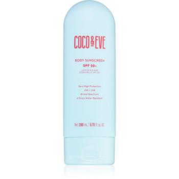 Coco & Eve SPF 50+ Body Sunscreen lehký ochranný fluid SPF 50+ 200 ml