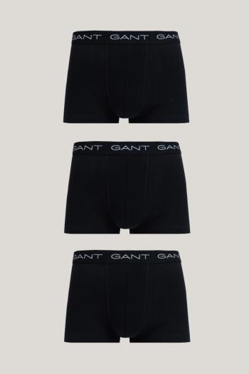 SPODNÍ PRÁDLO GANT TRUNK 3-PACK BLACK