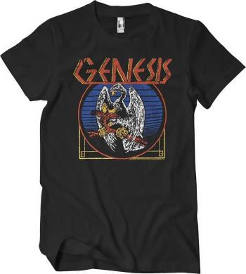 Genesis Tričko Retro Unisex Black S