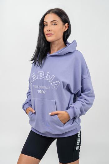 Nebbia Branded Oversized Hoodie GYM RAT S