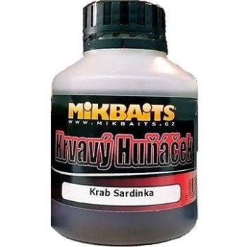 Mikbaits - Krvavý Huňáček Dip Krab Sardinka 125ml (8595602232147)