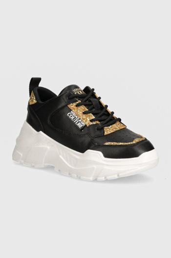 Sneakers boty Versace Jeans Couture Speedtrack černá barva, 77VA3SC2 ZP308 G89