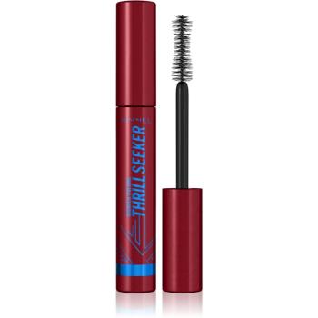 Rimmel WonderVolume Thrill Seeker voděodolná řasenka pro objem a natočení řas odstín Black 8 ml