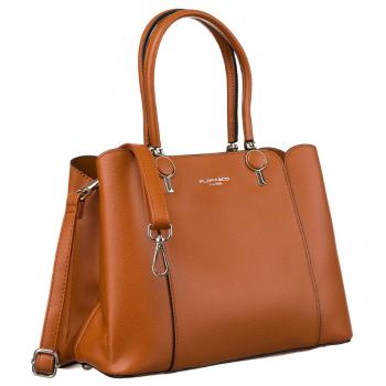 Priestranná dámska taška z ekologickej kože - Flora&Co