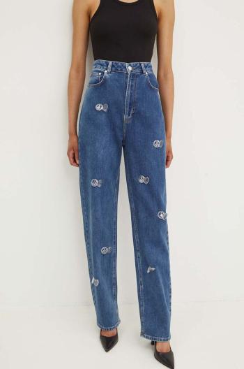 Džíny Moschino Jeans dámské, high waist, 0328.8223