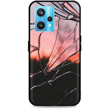 TopQ Kryt LUXURY Realme 9 Pro+ pevný Pink Broken 73149 (Sun-73149)