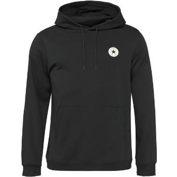 Converse STANDARD FIT CORE CHUCK PATCH HOODIE FT Unisex mikina, černá, velikost