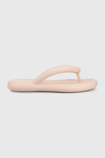 Žabky Melissa MELISSA FLIP FLOP FREE AD dámské, béžová barva, na plochém podpatku, M.33531.AI390