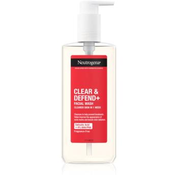 Neutrogena Clear & Defend+ čistící gel proti pupínkům 200 ml