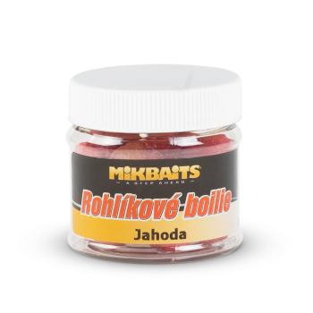 Mikbaits Rohlíkové boilie 50ml - Jahoda