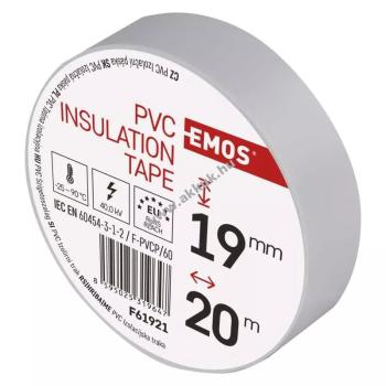 EMOS Szigetelőszalag 19mm x 20m fehér