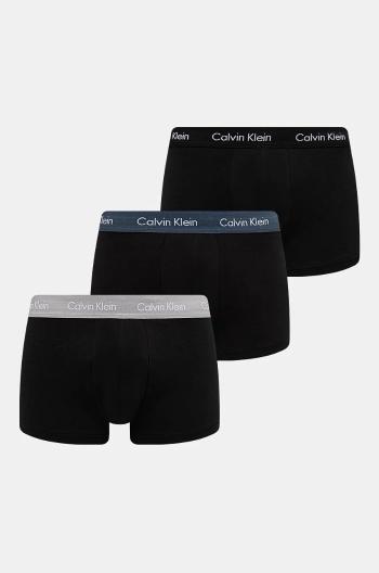 Boxerky Calvin Klein Underwear 3-pack pánské, černá barva, 0000U2664G