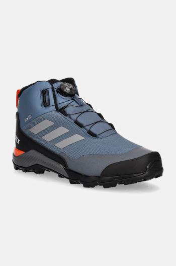 Dětské boty adidas TERREX TERREX WINTER MID BOA R.RDY modrá barva, ID0940