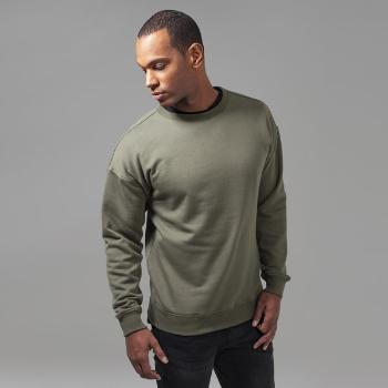 Pánská mikina Urban Classics Sweat Crewneck olive - XS