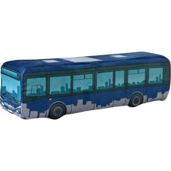 Plyšový autobus – modern (Barva autobusu: Modrá)