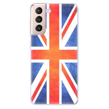 Odolné silikonové pouzdro iSaprio - UK Flag - Samsung Galaxy S21