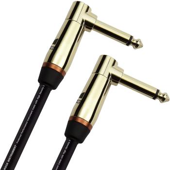 Monster Cable Prolink Rock 8 in. - angled 1/4” 0,2 m Lomený - Lomený Nástrojový kabel