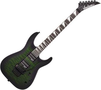Jackson JS32Q DKA AH Transparent Green Burst Elektrická kytara