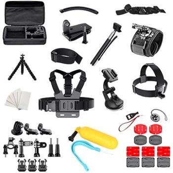 MG Set 50in1 set upevňovacieho príslušenstva na GoPro SJCAM športové kamery (HUR52682)