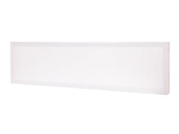 LED Solution Bílý přisazený LED panel s rámečkem 30 x 120cm 36W UGR Economy Barva světla: Studená bílá SRPL30X120-36WH-BL-UGR/6_191276