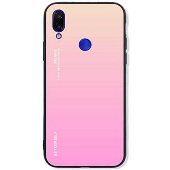 TopQ Xiaomi Redmi Note 7 silikon duhový meruňkový 63890 (Sun-63890)