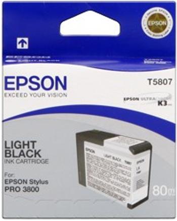 Epson T580900 světle černá (light light black) originální cartridge