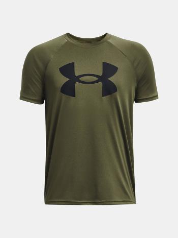 Under Armour UA Tech Big Logo SS Triko dětské Zelená