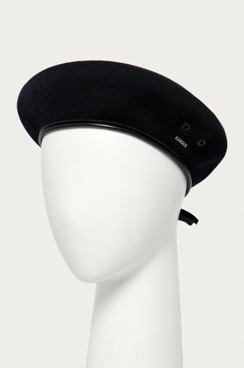 Baret Kangol černá barva, 0284KG.BK001-BK001