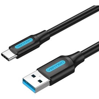 Vention USB 3.0 to USB-C Cable 0.25M Black PVC Type (COZBC)