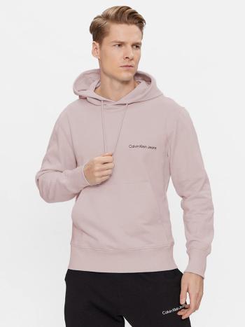 Calvin Klein pánská růžová mikina - XL (TF6)