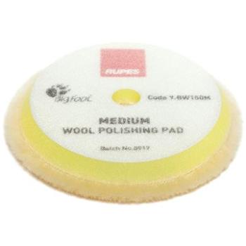 RUPES Yellow Wool Polishing Pad MEDIUM  (9.BW150M)