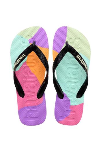 Žabky Havaianas TOP LOGOMANIA černá barva, 4147526.0090