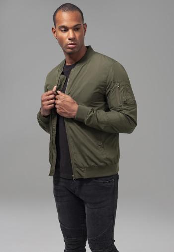 Urban Classics Light Bomber Jacket dark olive - S