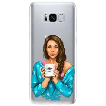 iSaprio Coffe Now - Brunette pro Samsung Galaxy S8 (cofnobru-TPU2_S8)