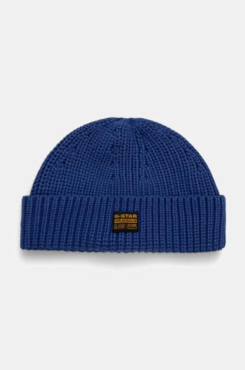 Bavlněná čepice G-Star Raw modrá barva, D24321-B146