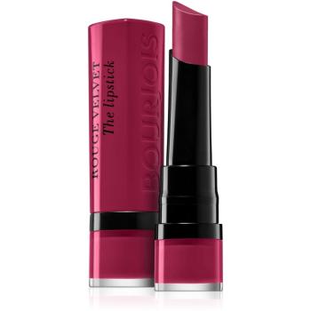 Bourjois Rouge Velvet The Lipstick matná rtěnka odstín 10 Magni-Fig 2,4 g