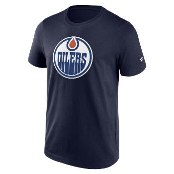 Fanatics Primary Logo Graphic Tee Edmonton Oilers maritime blue - M