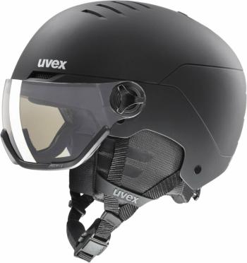 UVEX Wanted Visor Pro V Black Mat 54-58 cm Lyžařská helma