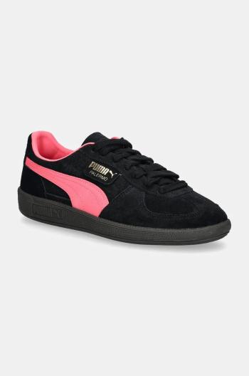 Semišové sneakers boty Puma Palermo Cobalt Glaze černá barva, 396463