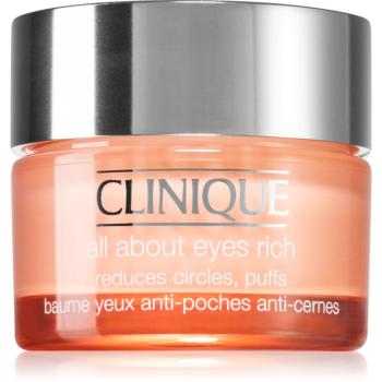 Clinique All About Eyes™ Rich hydratační oční krém proti otokům a tmavým kruhům 30 ml